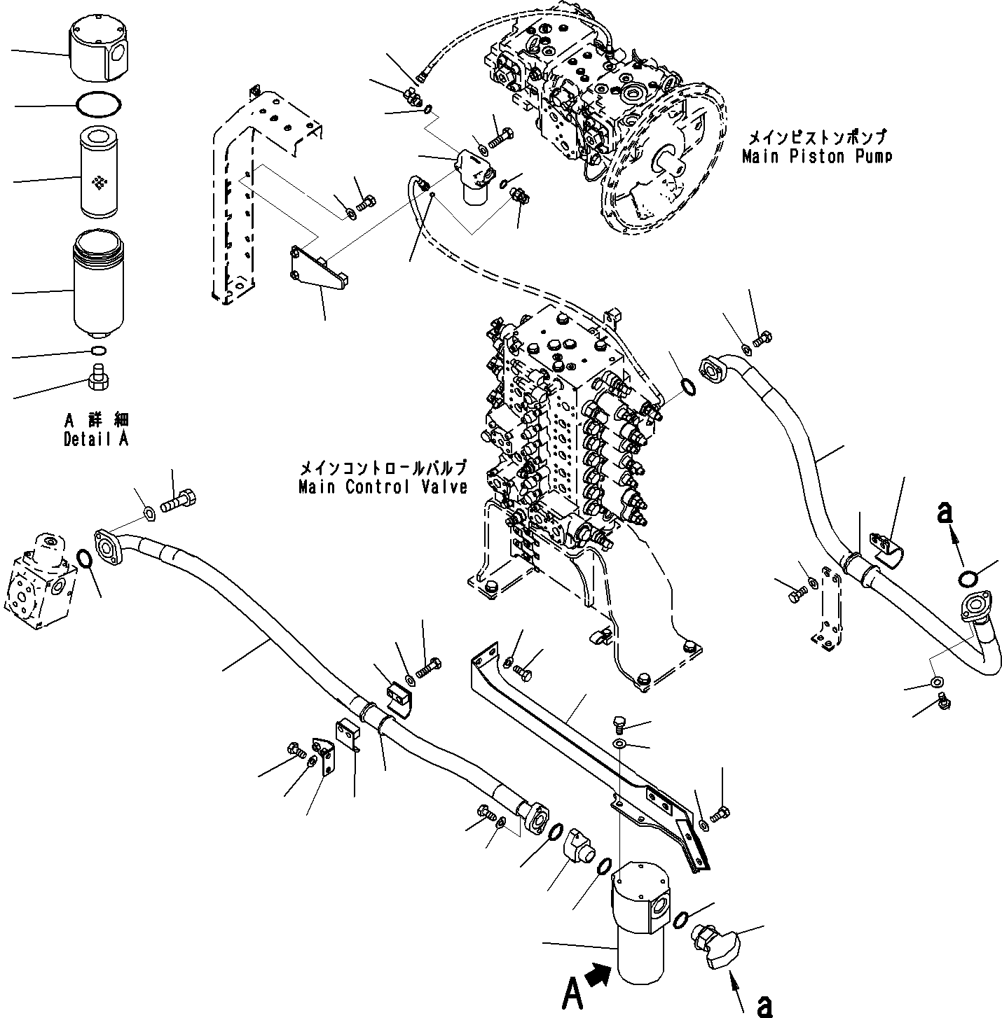 Хомут 21K-62-72810 KOMATSU