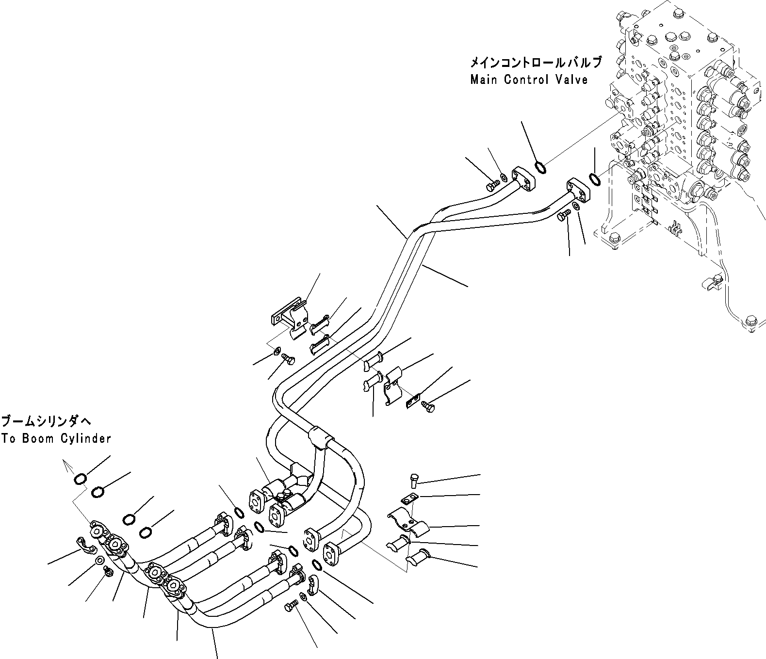 шланг 20Y-62-17480 KOMATSU