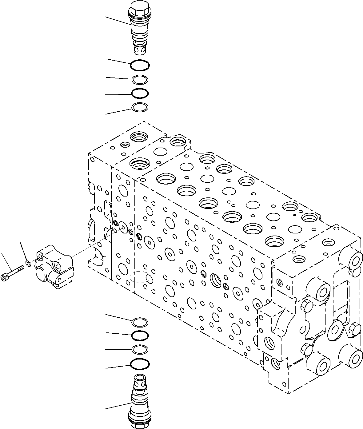 Клапан в сборе 723-46-45700 KOMATSU