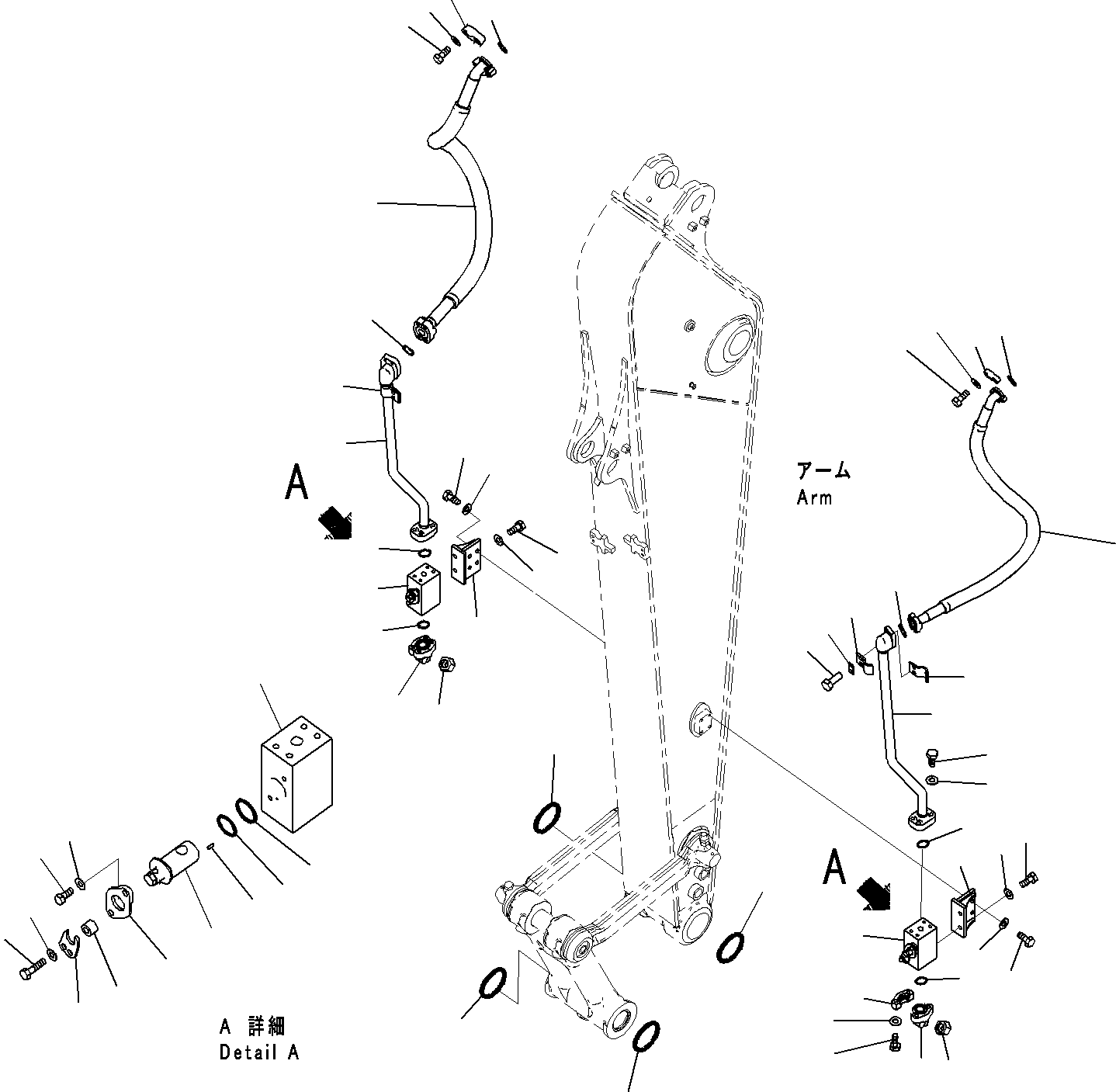 Палец 04025-00412 KOMATSU