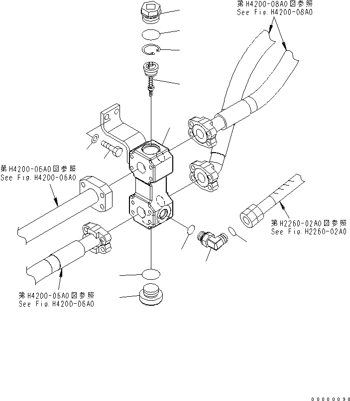Пробка 07040-13316 KOMATSU