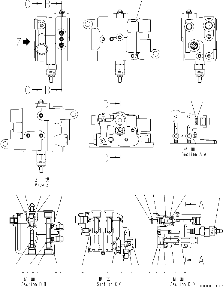 Фильтр 417-43-37591 KOMATSU