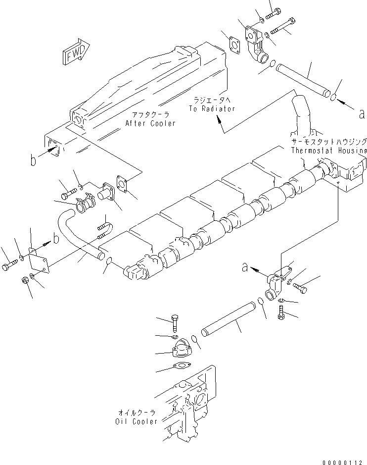 Болт 01010-80880 KOMATSU