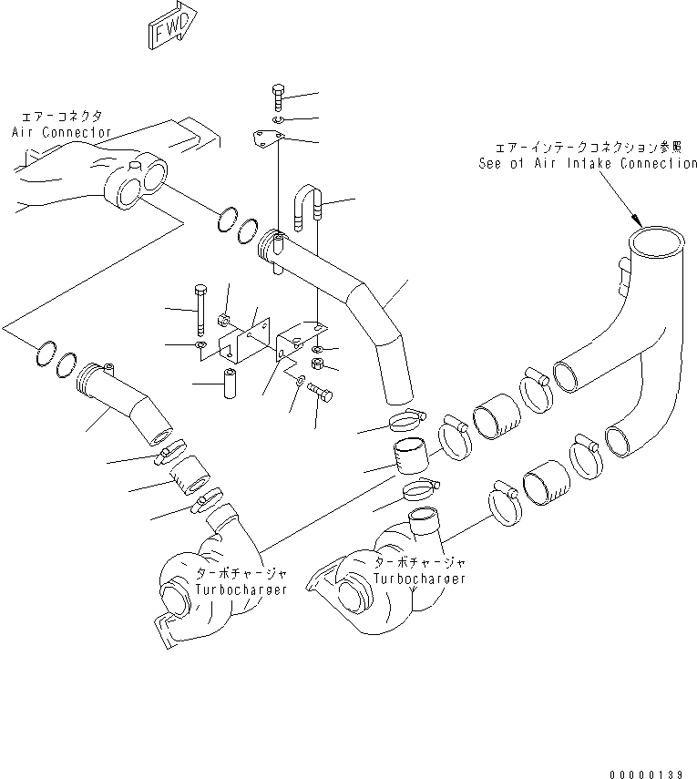 хомут 07281-00909 KOMATSU