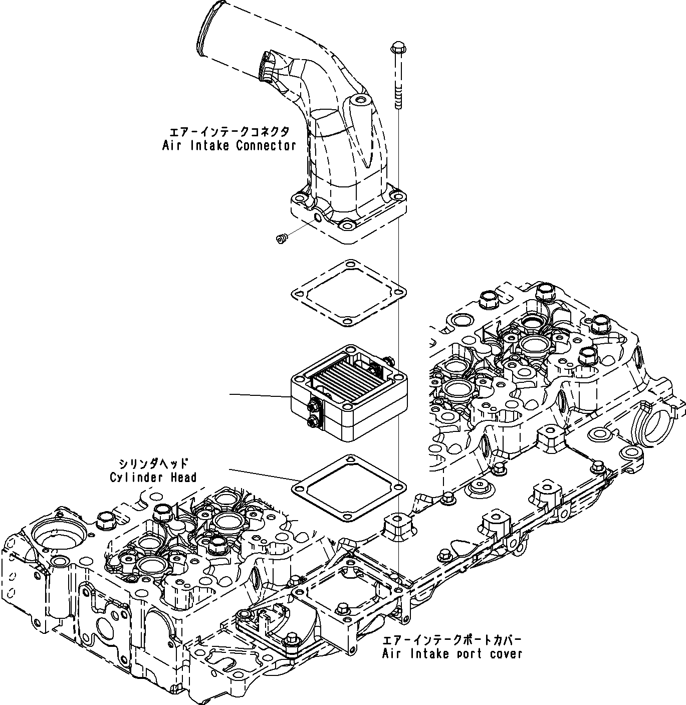 Прокладка 6754-11-4120 KOMATSU
