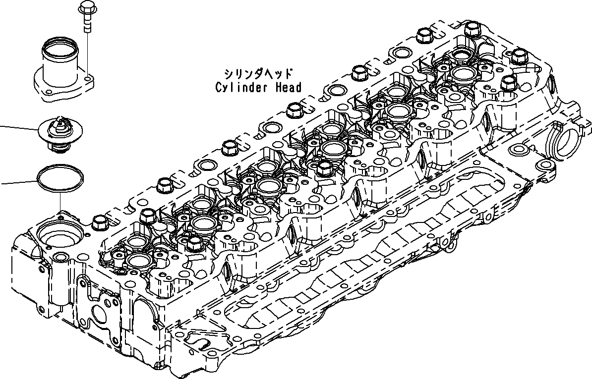 Уплотнение 6754-61-6230 KOMATSU