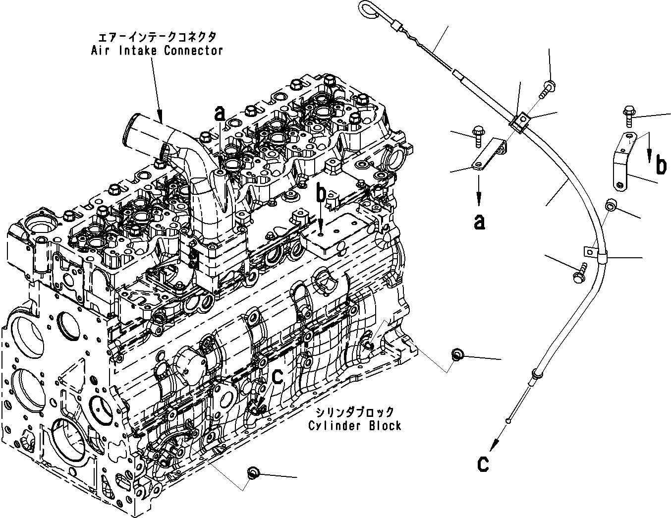 зажим 04434-51208 KOMATSU