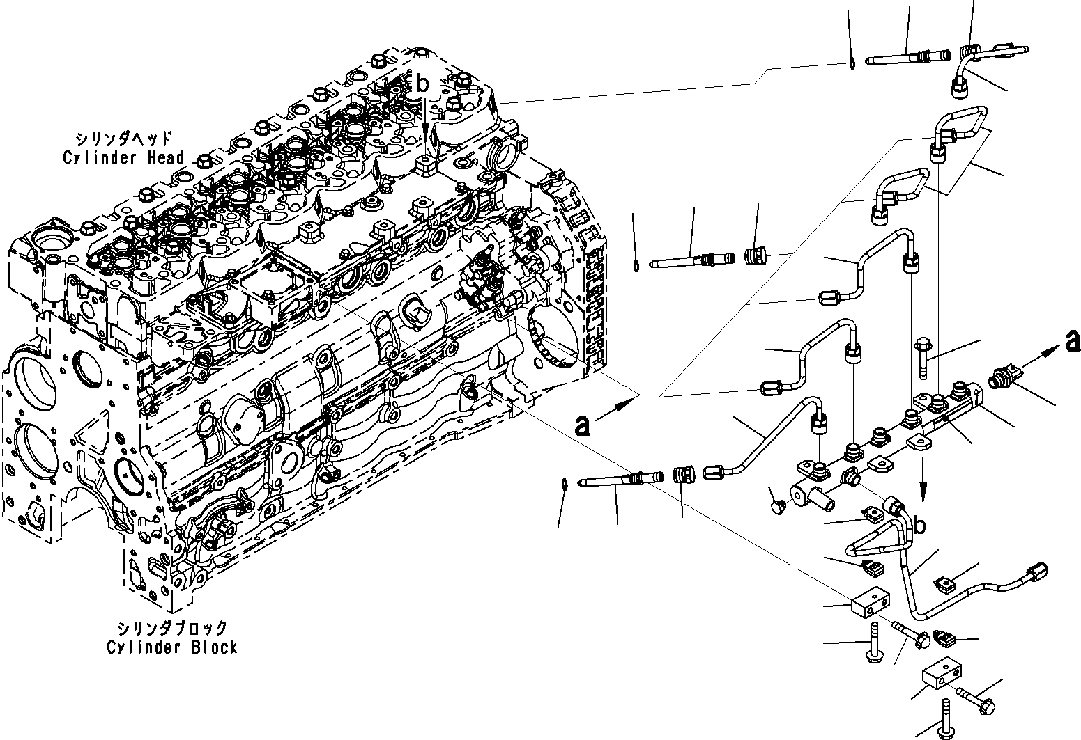 Наклейка 6754-71-1990 KOMATSU