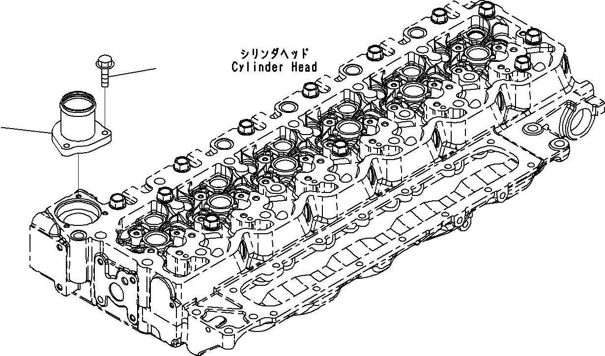 CONNECTOR,OUTLET 6754-61-6320 KOMATSU