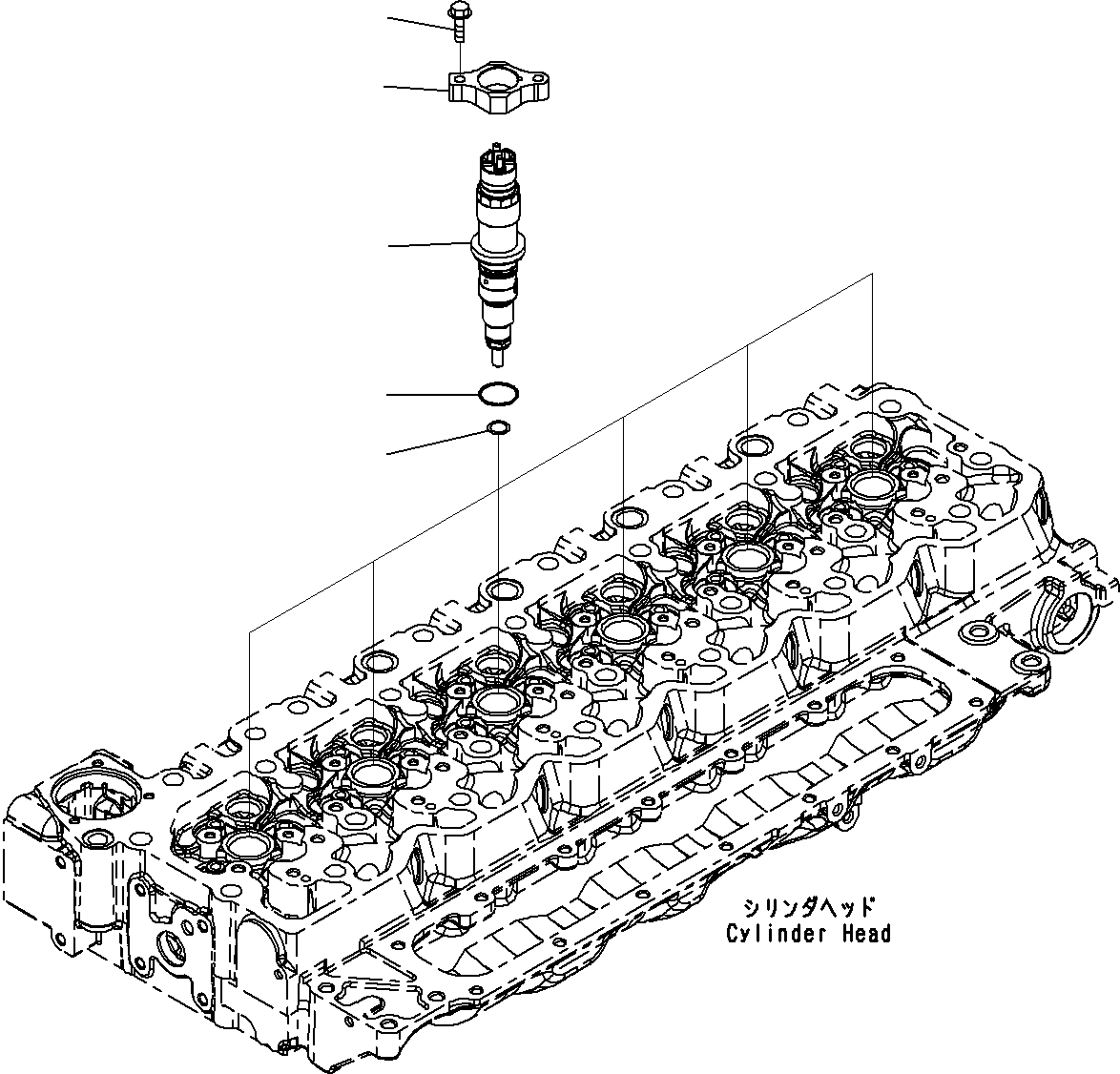 Уплотнительное кольцо круглого сечения 6754-11-3140 KOMATSU