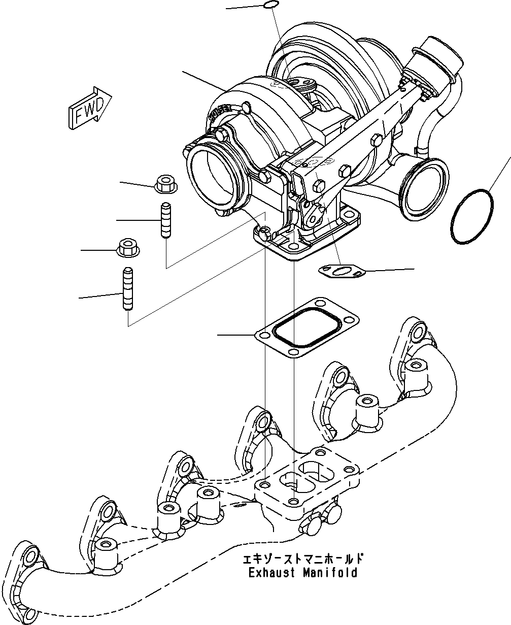 Прокладка 6754-81-8710 KOMATSU