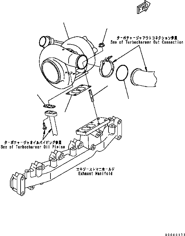 KIT,TURBOCHARGER 6738-81-8041 KOMATSU