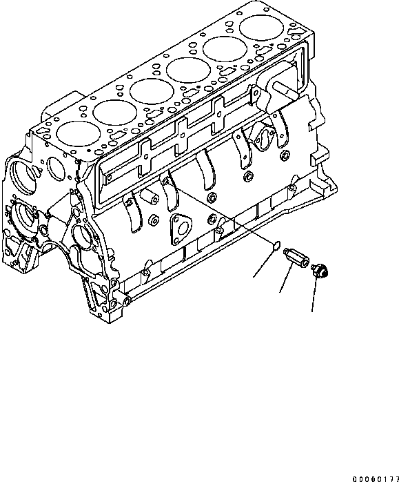 SWITCH, OIL PRESSURE CU4063958 KOMATSU