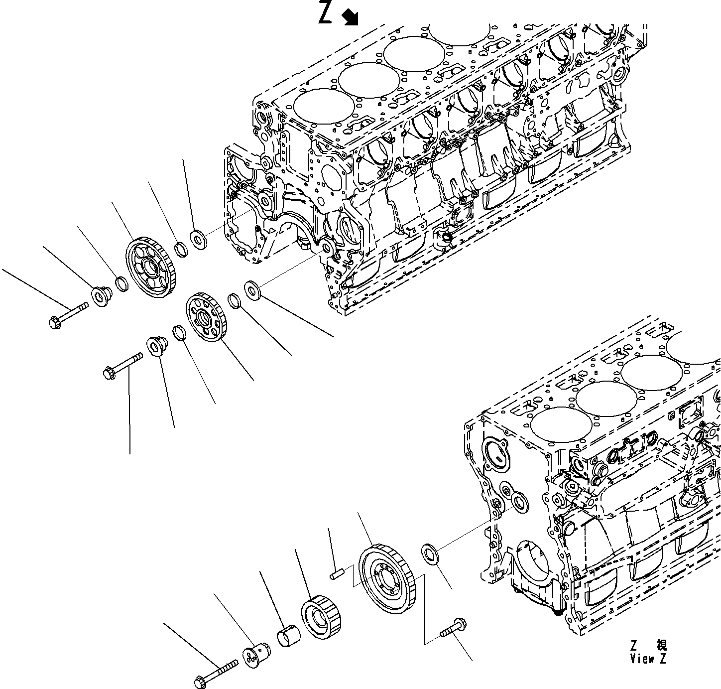 Болт 01437-21680 KOMATSU