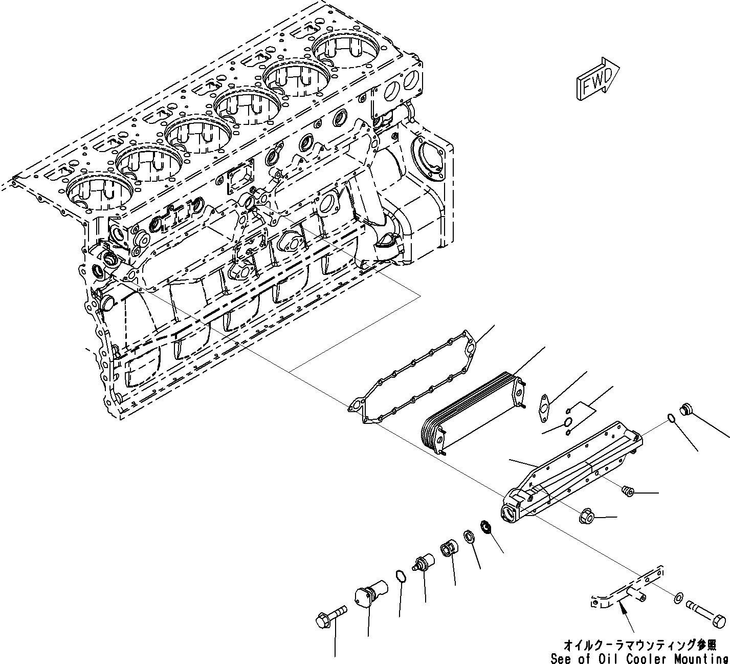 Пробка 07043-70312 KOMATSU