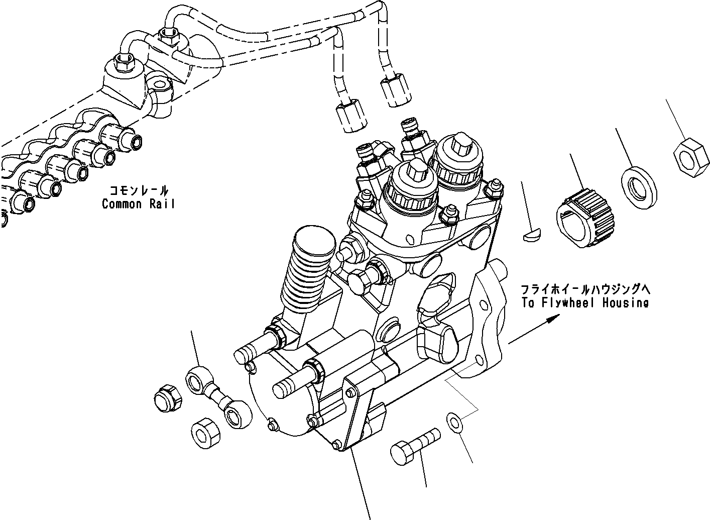 гайка 01583-02012 KOMATSU
