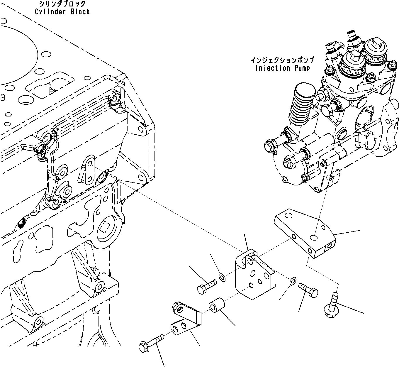 Болт 01435-01230 KOMATSU
