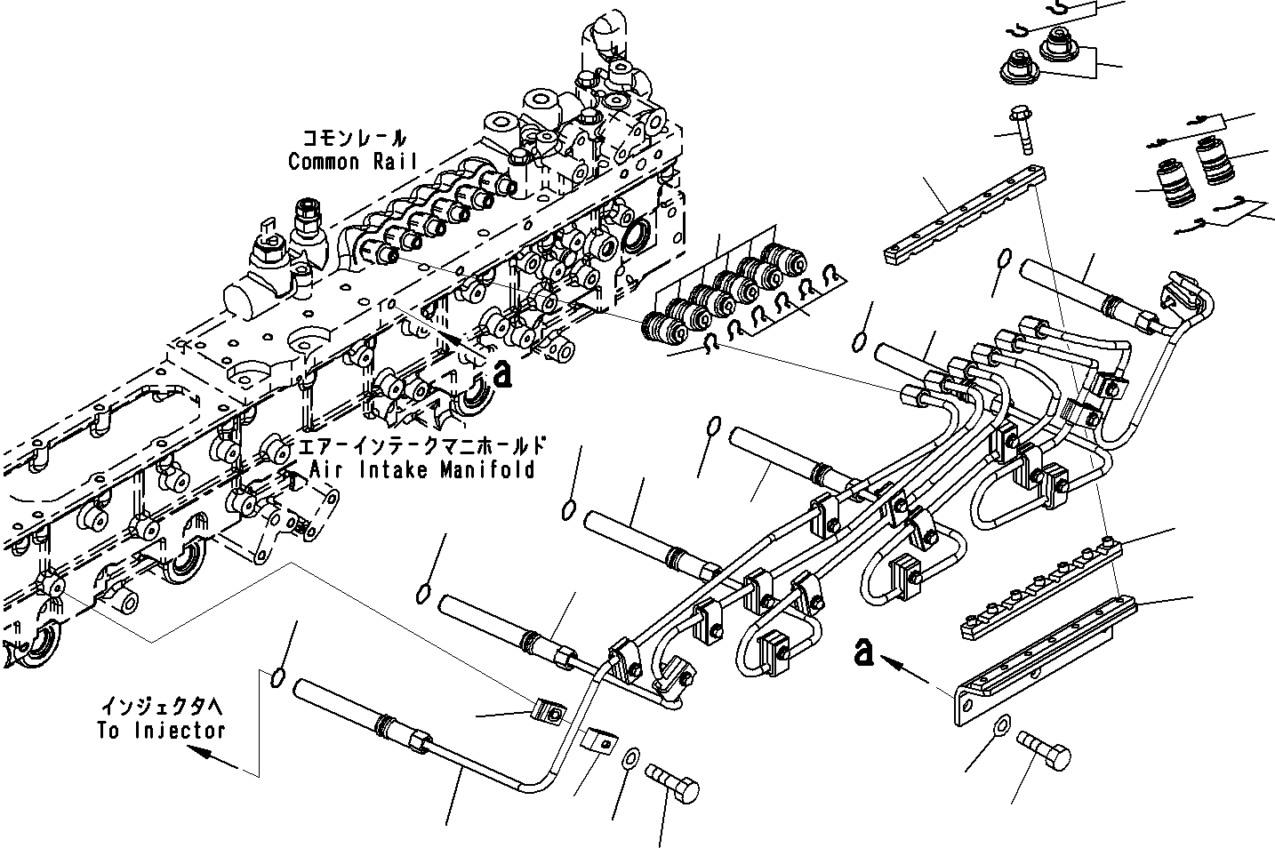 Болт 01435-00640 KOMATSU