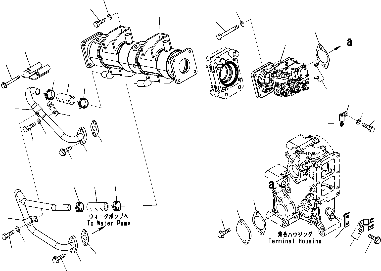 Болт 01010-E1095 KOMATSU