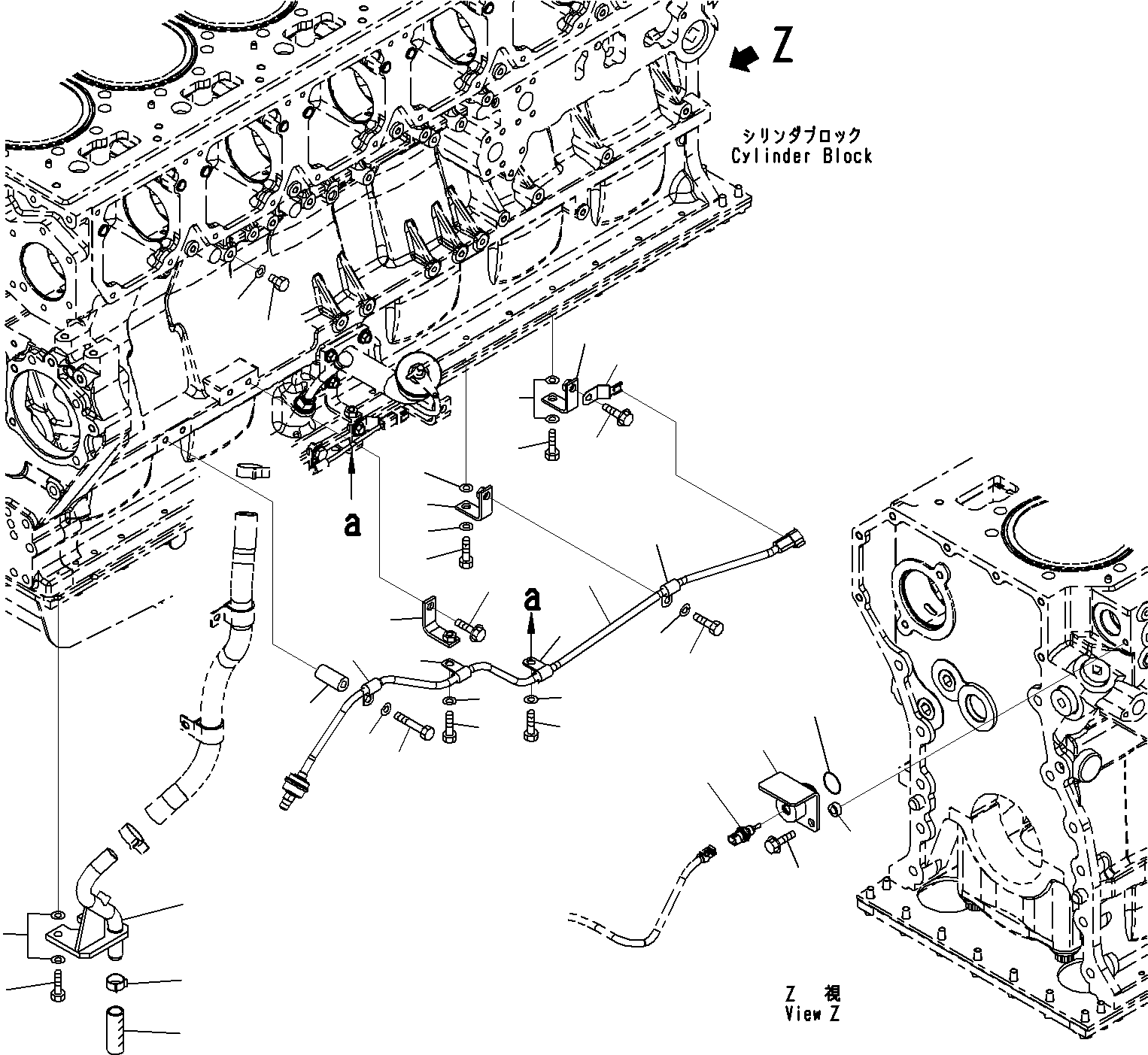 Шланг 07287-01911 KOMATSU