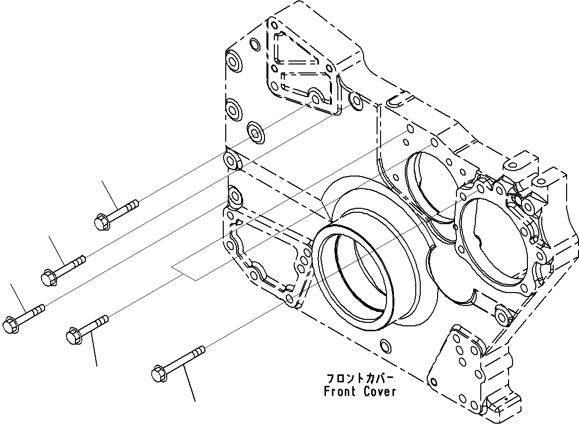 болт 01011-81215 KOMATSU