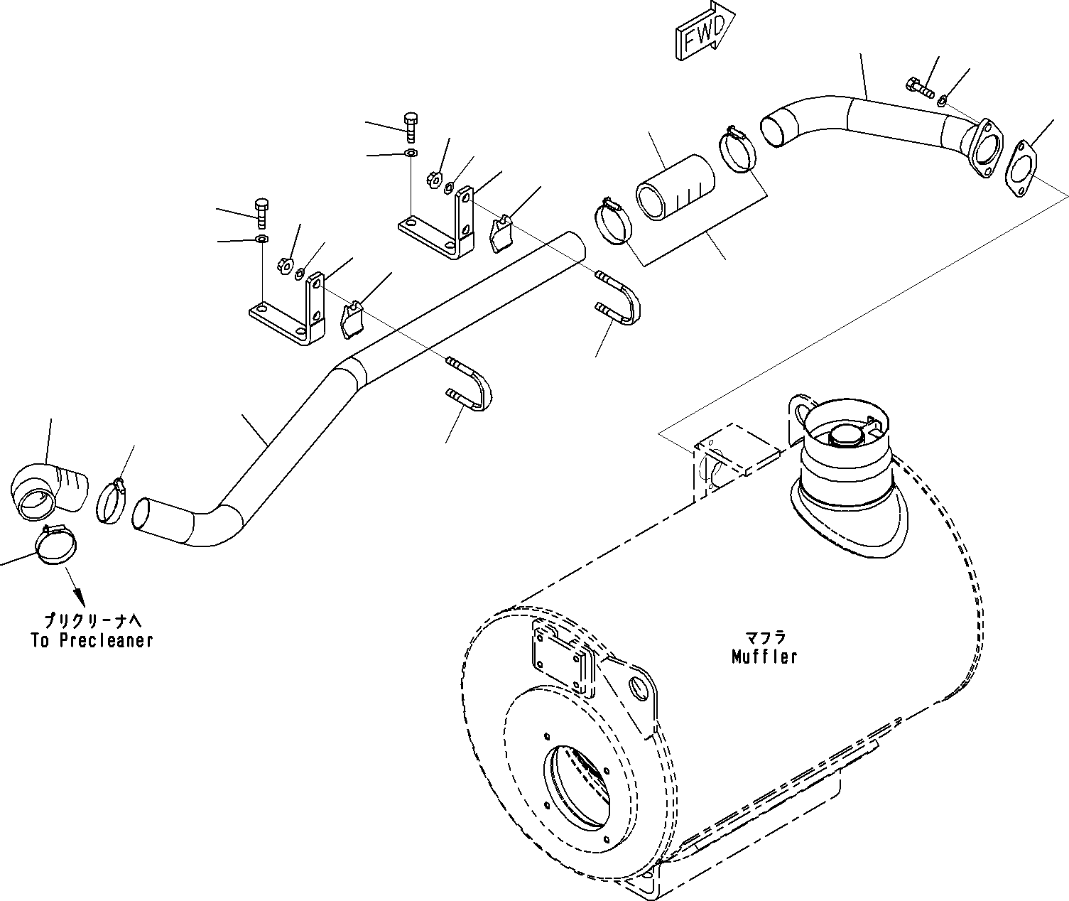 прокладка 6162-13-5611 KOMATSU