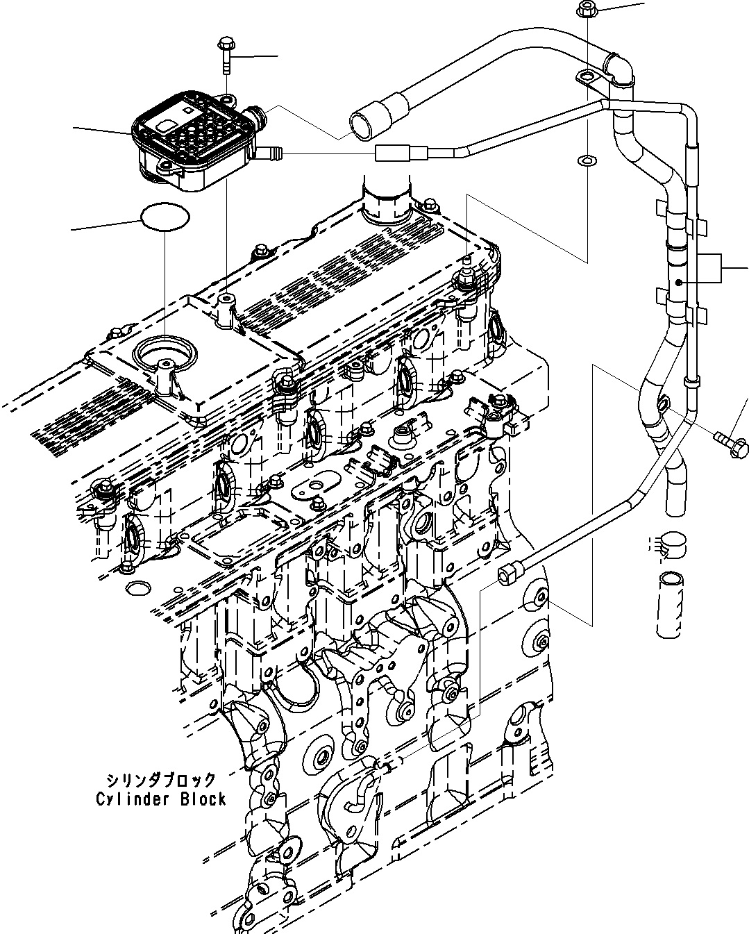 Картер 6745-21-7130 KOMATSU