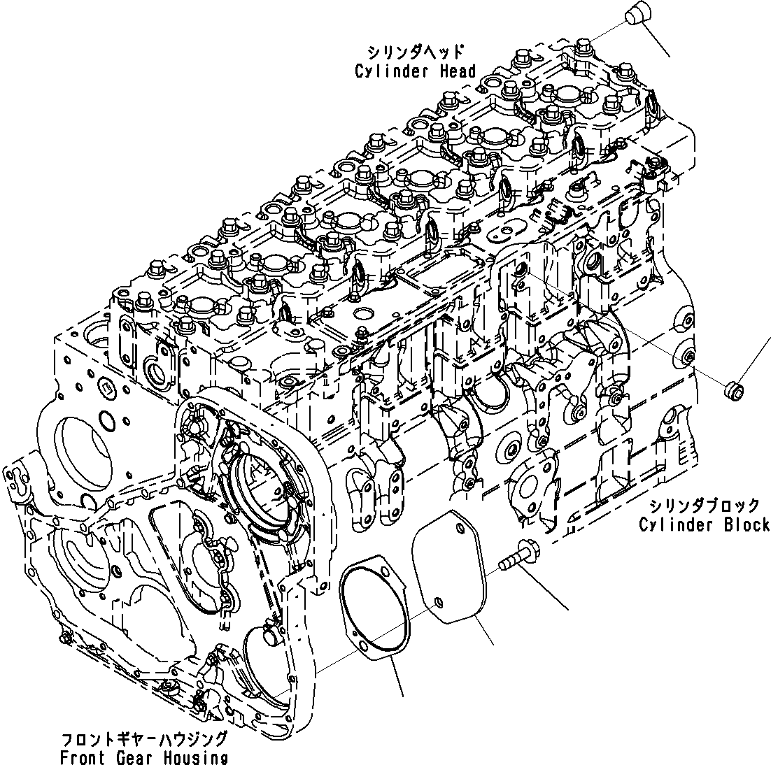 Прокладка 6741-21-3330 KOMATSU