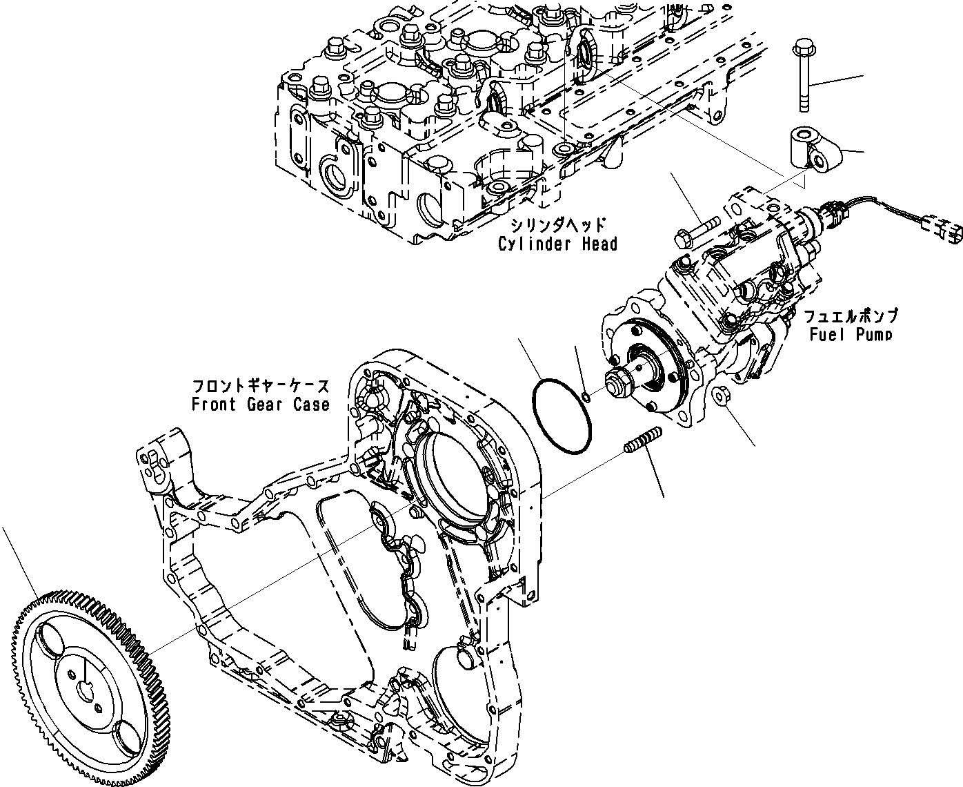 Шестерня 6745-71-3210 KOMATSU