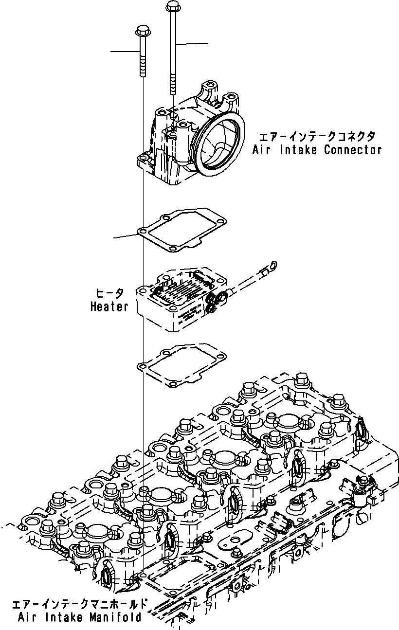 Болт 394-36-82 KOMATSU