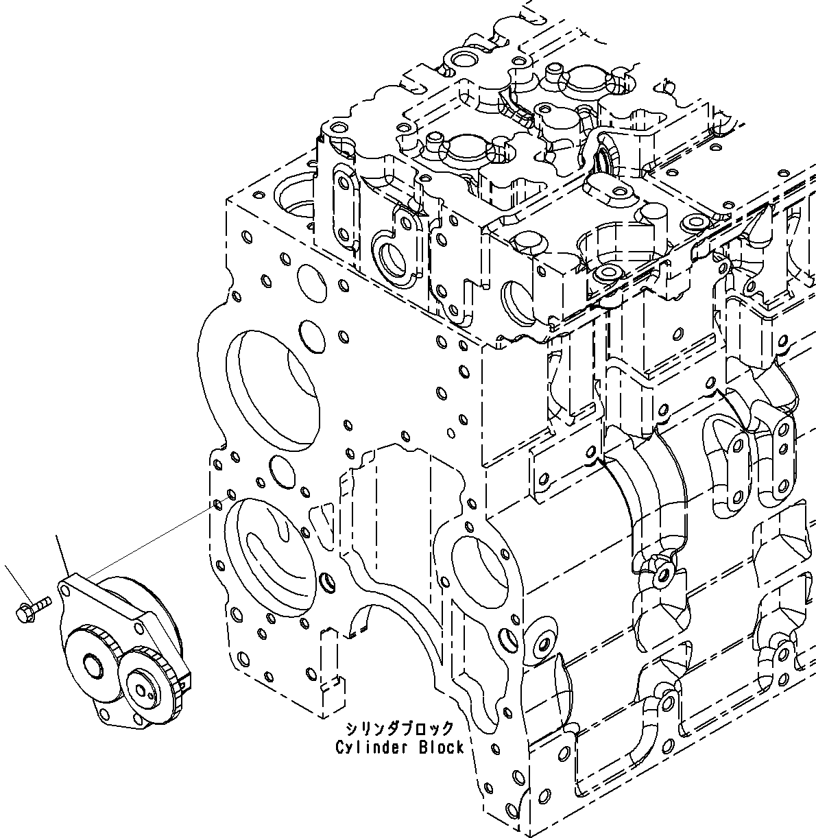 PUMP ASSEMBLY, LUBRICATING OIL 6745-51-1110 KOMATSU