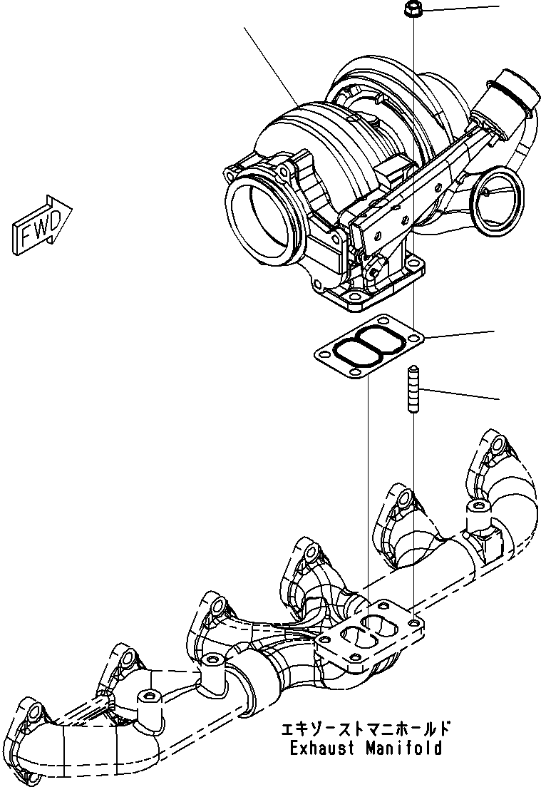 Turbocharger 6745-81-8110 KOMATSU