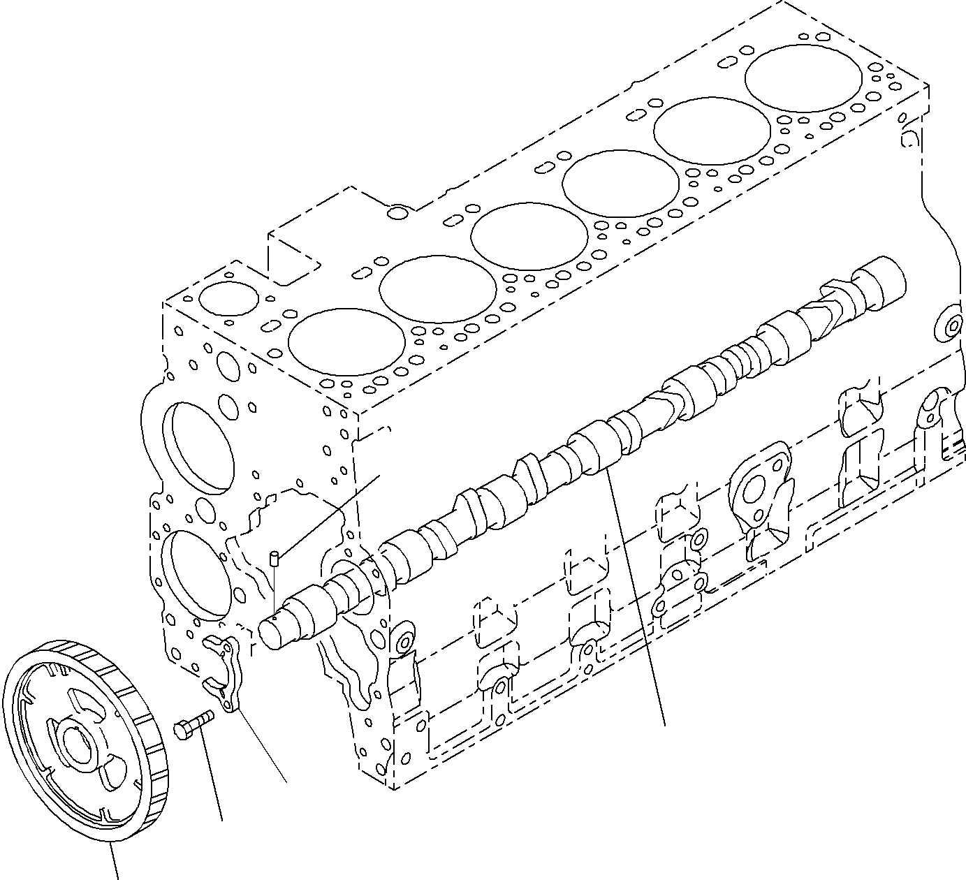 Опора 6744-41-1010 KOMATSU