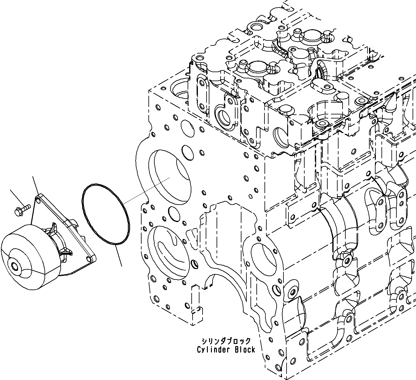 Уплотнение 6741-61-1520 KOMATSU