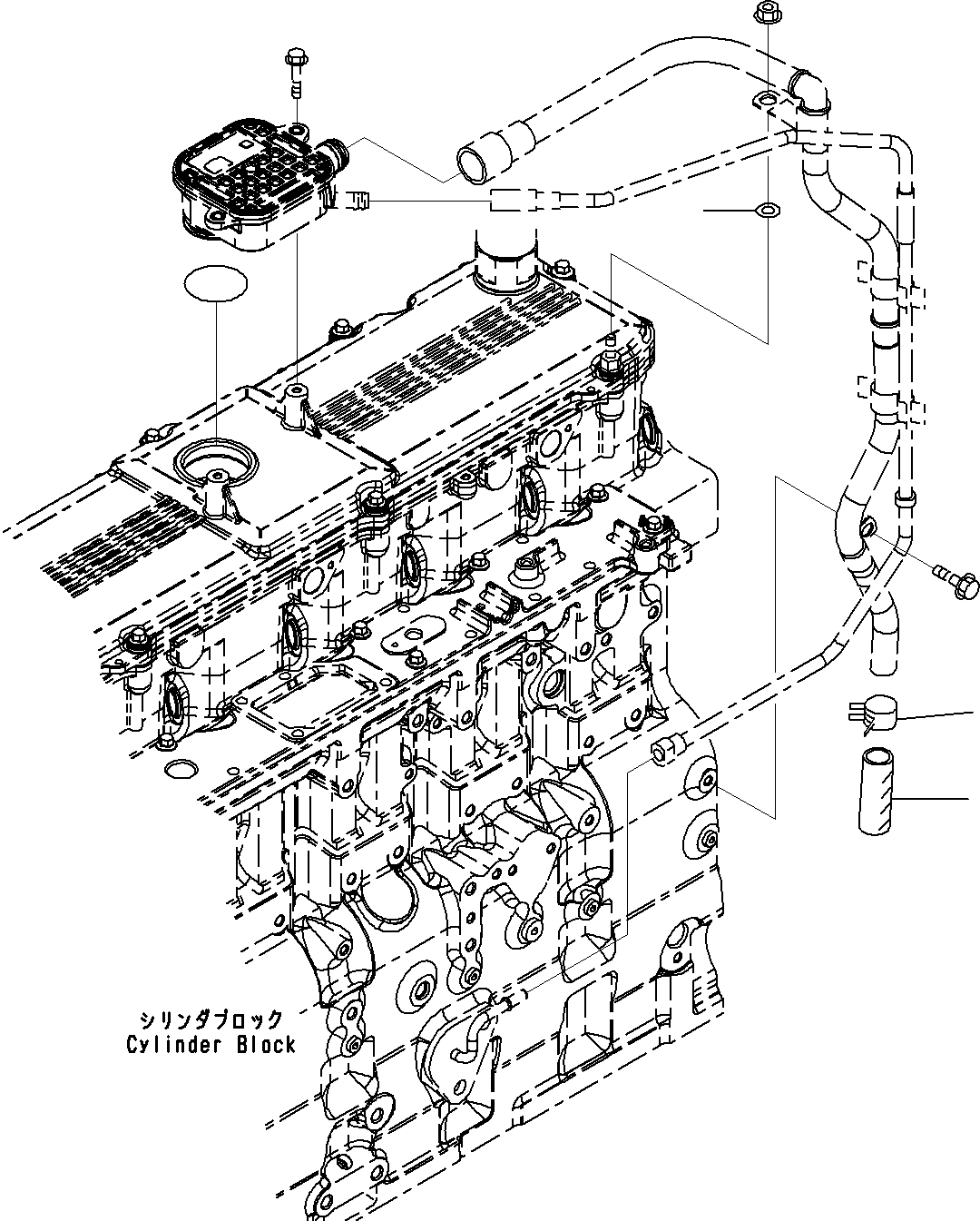 Шланг 07286-01960 KOMATSU
