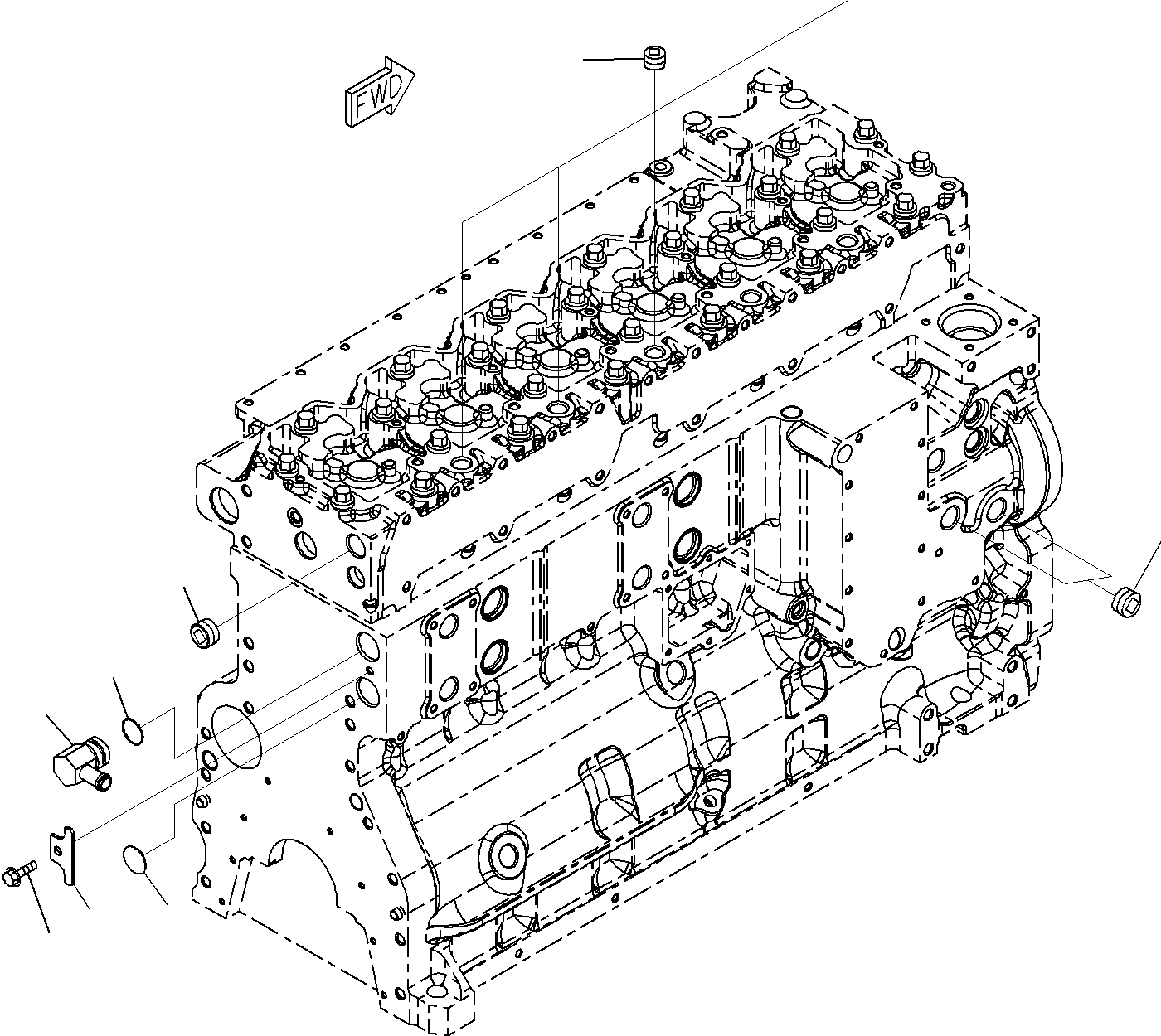 CONNECTION 6741-61-7110 KOMATSU