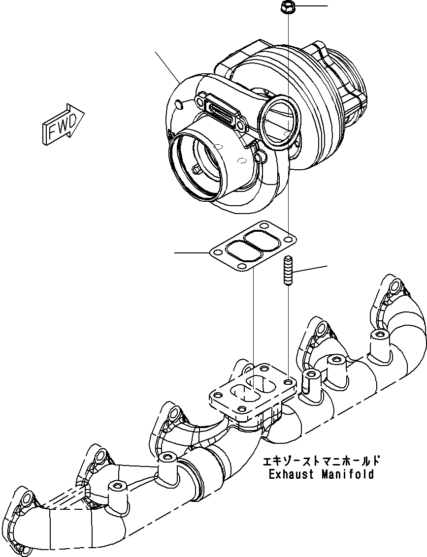 Turbocharger 6745-81-8210 KOMATSU