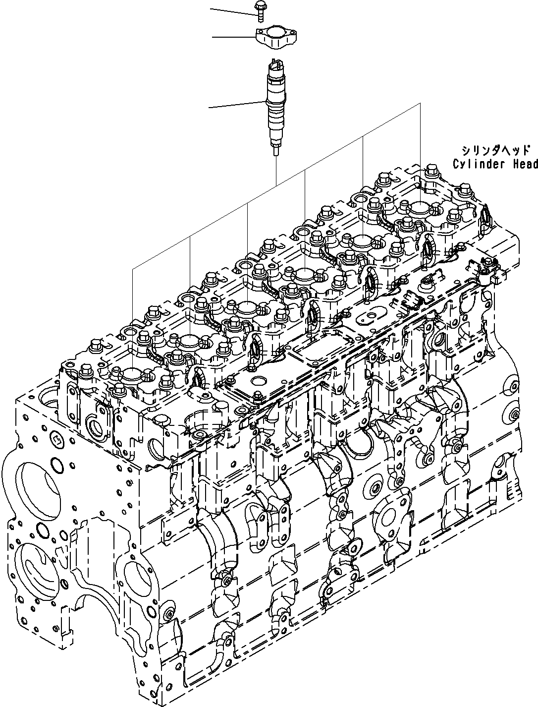 Форсунка 6745-11-3100 KOMATSU