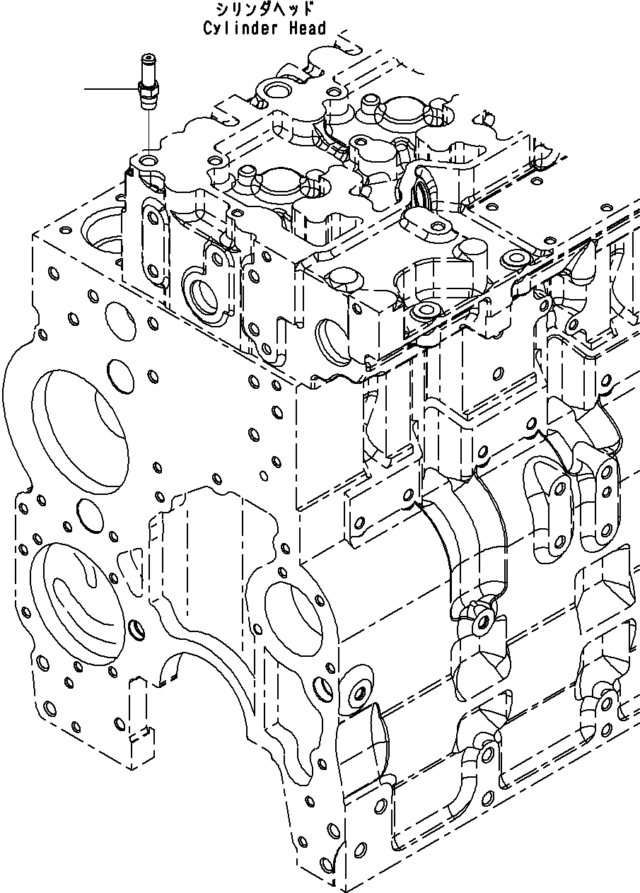Штуцер 493-45-99 KOMATSU