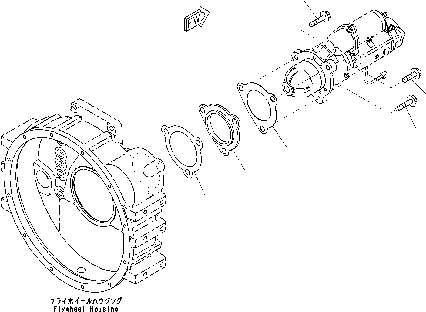 Болт 396-84-67 KOMATSU