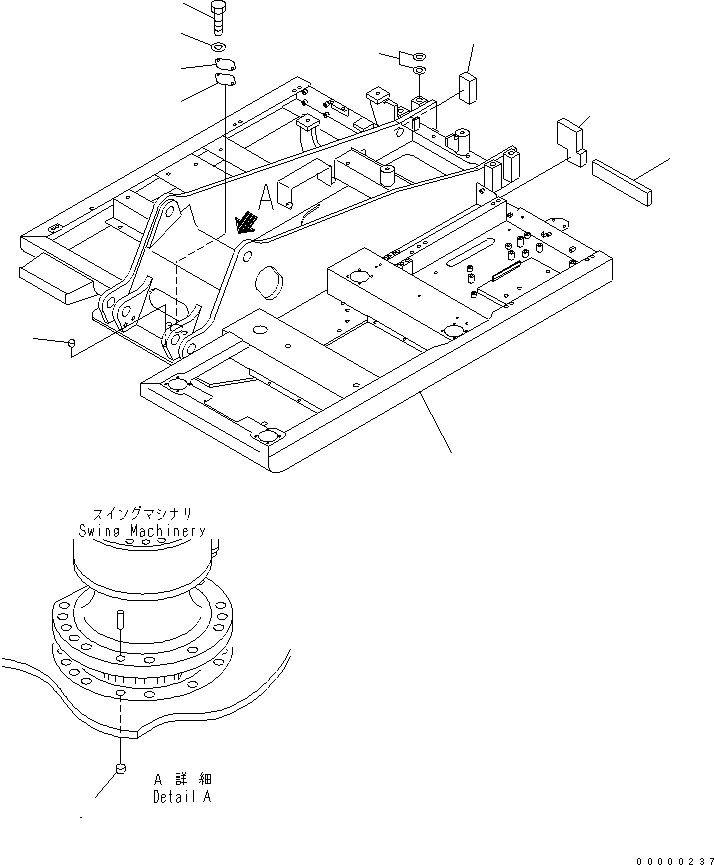 Прокладка 203-46-61520 KOMATSU
