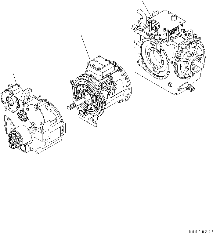 CONVERTER ASS'Y (17M-13-51001) KOMATSU
