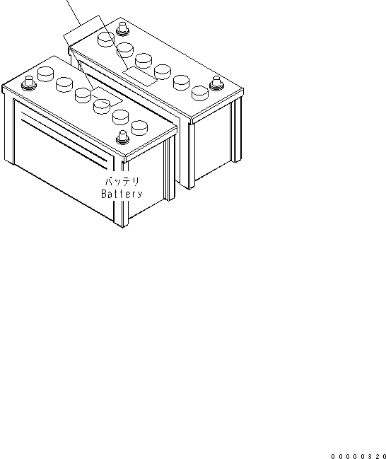 PLATE, SAFETY,BATTERY 09664-30000 KOMATSU