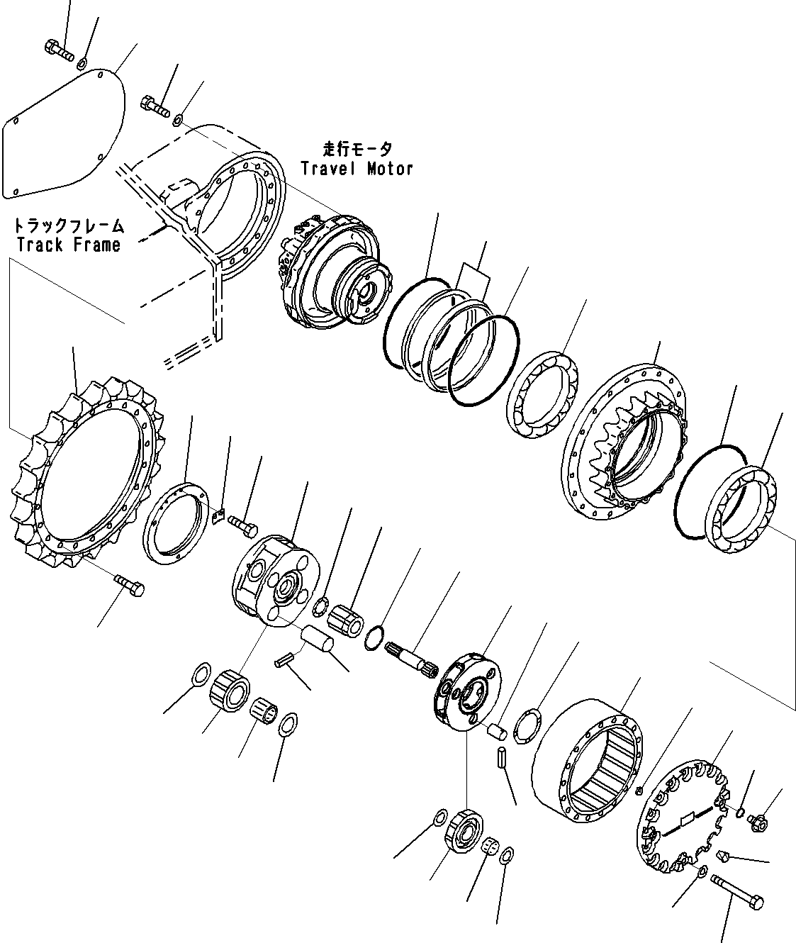 Уплотнительное кольцо круглого сечения 14S-27-11270 KOMATSU