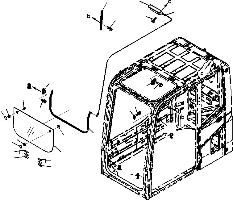 Направляющая 20Y-53-12651XC KOMATSU