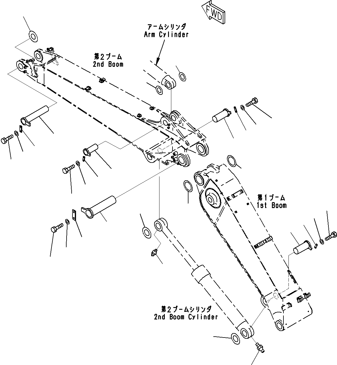 Распорка t=0.8мм 208-70-31310 KOMATSU