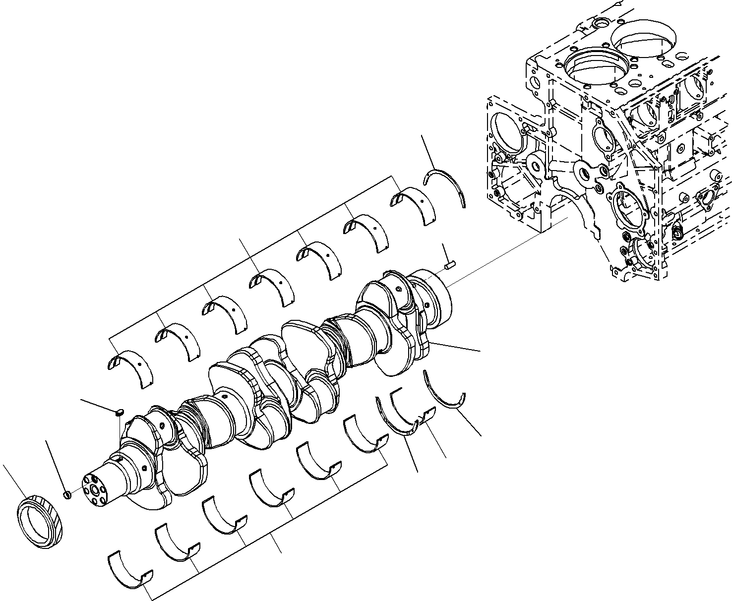 Упорный вкладыш в сборе 6210-27-8050 KOMATSU