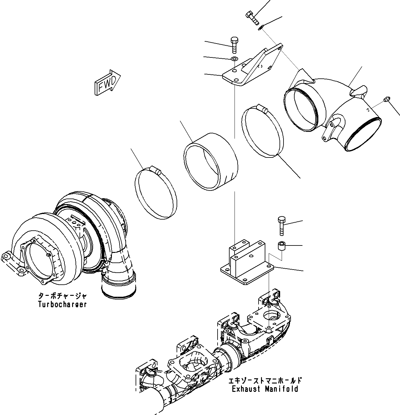 Хомут шланга 07289-00160 KOMATSU