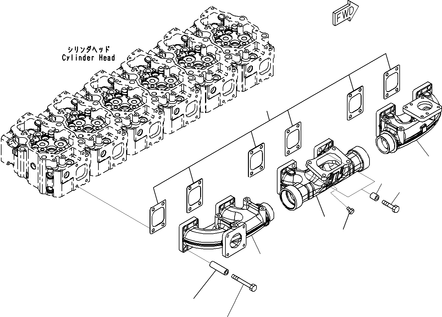 Прокладка 6261-11-5880 KOMATSU