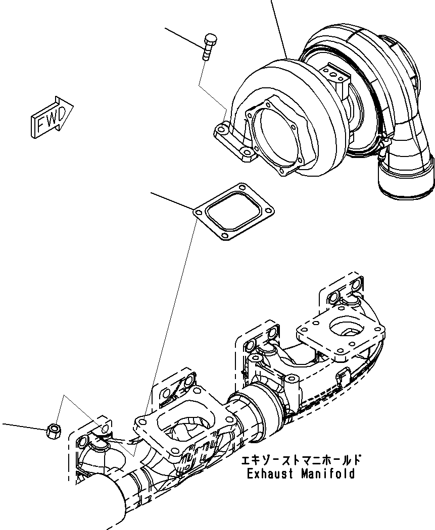 Прокладка 6261-11-5850 KOMATSU